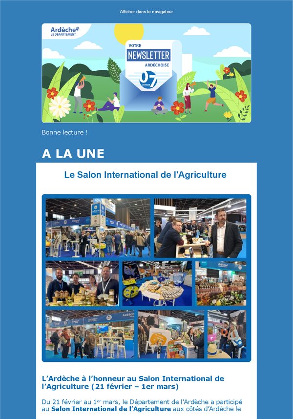 Newsletter #07 - mars 2026