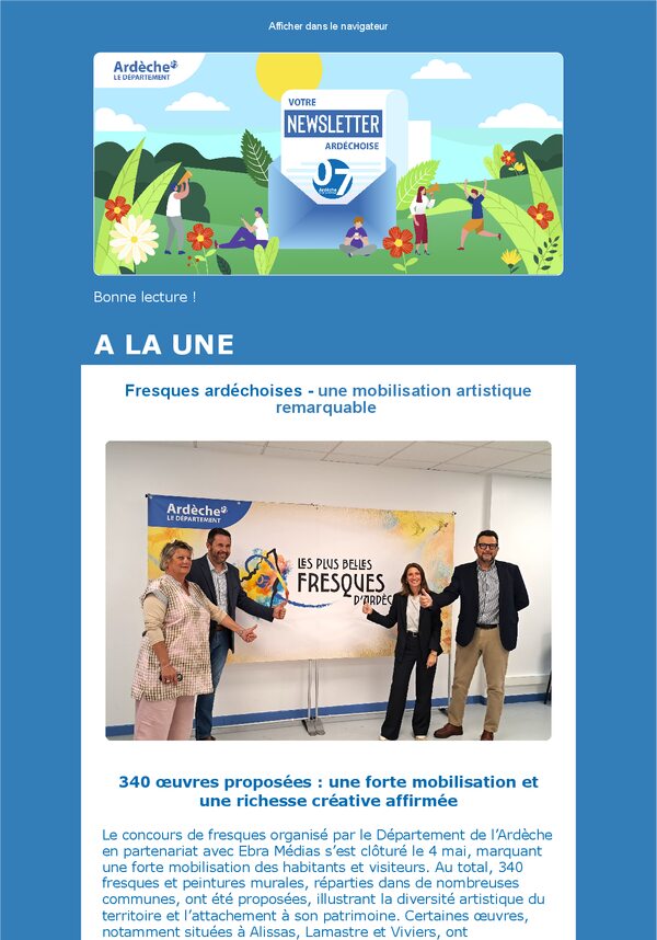 Newsletter #07 - mai 2026